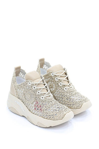 kajal ayakkabı Meli̇na Knitwear Knitted Detailed Casual Sneakers