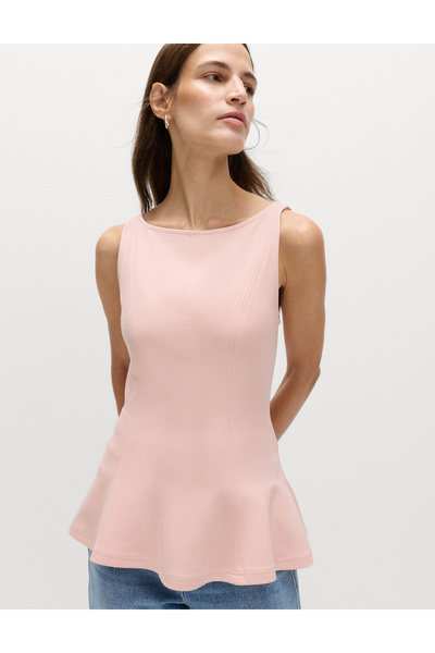 Marks & Spencer Kolsuz Peplum Bluz