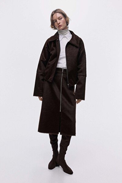 H&M Zip-front skirt