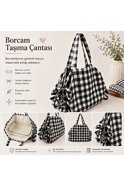 Belomia Home Collection Pötikare Desen Borcam Taşıma Çantası | Ayarlanabilir ...