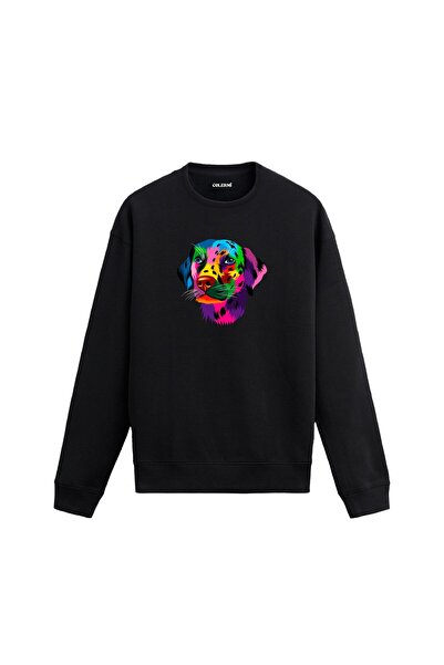 Colermi Colorful Labrador Printed Sweatshirt