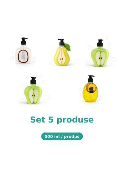 Tasty Set 5 Produse Tasty, Mix Cocos, Pere, Mar Piele Sensibila, Mar Extract,...