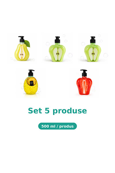 Tasty Set 5 Produse Tasty, Mix Pere, Mar Piele Sensibila, Mar Extract, Ananas...