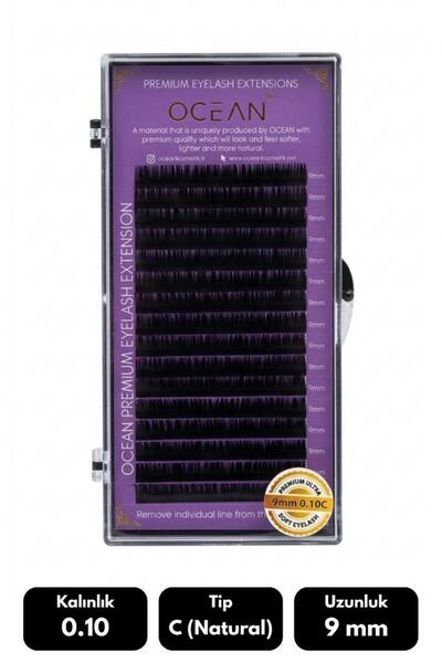 Ocean Doğal İpek Kirpik (Natural Eyelash) 9MM 0.10C