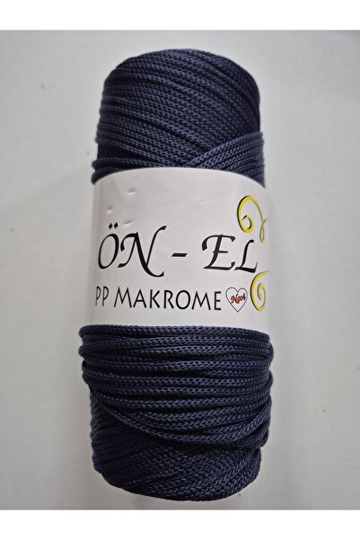 Önel Makrome Polyester ip 200 gram Lacivert