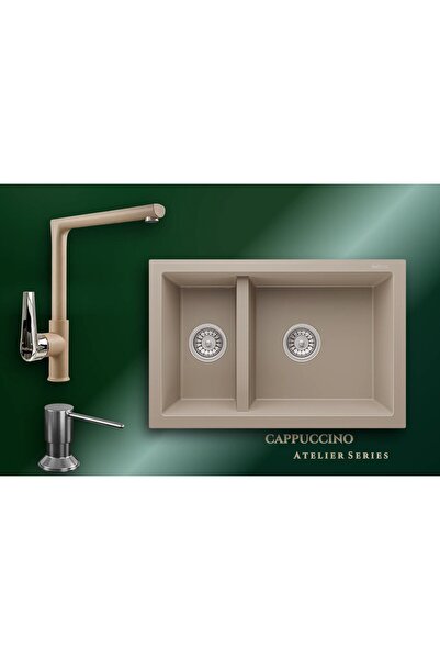 RealStone Cappuccino Atelier Series Bergama & Vesta Premium Mutfak Koleksiyonu