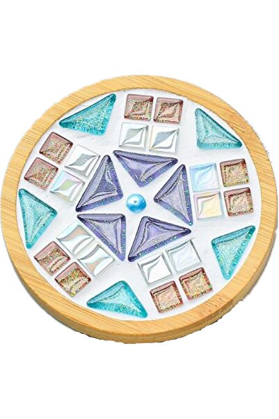 Arabest DIY Mosaic Coaster Kit,Creative Handmade Material Package,1-Piece,for...