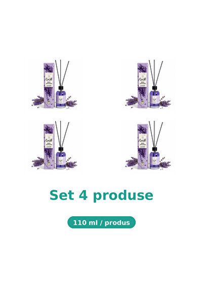 Golf Bax 4 Pachete Betisoare Parfumate pentru Camera Reed Diffuser Lavender, ...