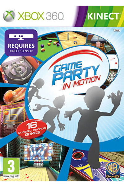 Warner Bros Games Game Party: In Motion Παιχνίδι XBOX 360 (Μεταχειρισμένο)