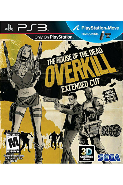 SEGA The House of the Dead: Overkill - Extended Cut Παιχνίδι PS3 (Μεταχειρισμ...