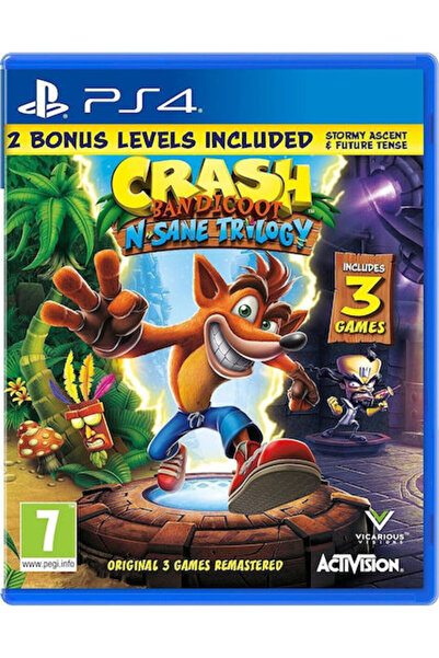 ACTIVISION Crash Bandicoot N. Sane Trilogy (Έκδοση Bonus) Παιχνίδι PS4 (Μεταχ...