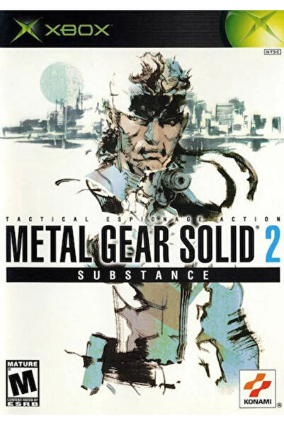 KONAMI Metal Gear Solid 2 Substance XBOX XBOX Παιχνίδι (Μεταχειρισμένο)