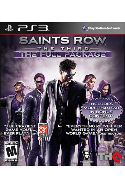 THQ Nordic Saints Row: The Third (Το Πλήρες Πακέτο) Παιχνίδι PS3 (Μεταχειρισμ...
