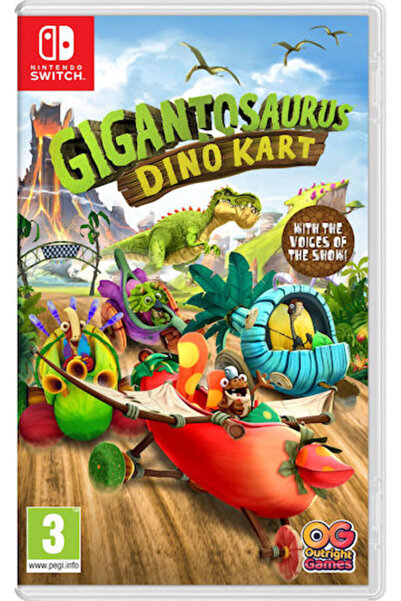 Outright Games LTD. Γκιγκαντόσαουρος Ντίνο Καρτ Παιχνίδι για Switch