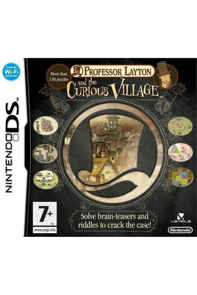 Nintendo Professor Layton And The Curious Village DS Παιχνίδι (Μεταχειρισμένο)