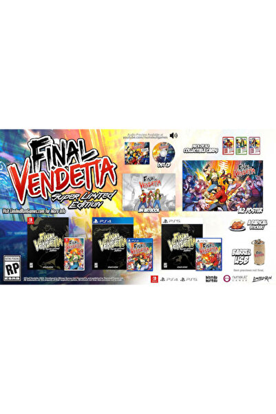 numskull Final Vendetta Σούπερ Περιορισμένη Έκδοση Παιχνίδι PS4
