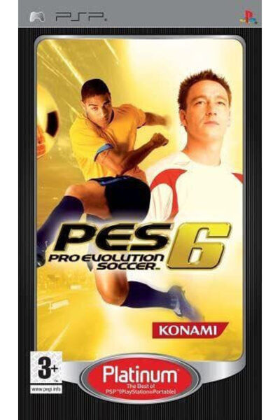 KONAMI Pro Evolution Soccer 6 Έκδοση Platinum Παιχνίδι PSP (Μεταχειρισμένο)