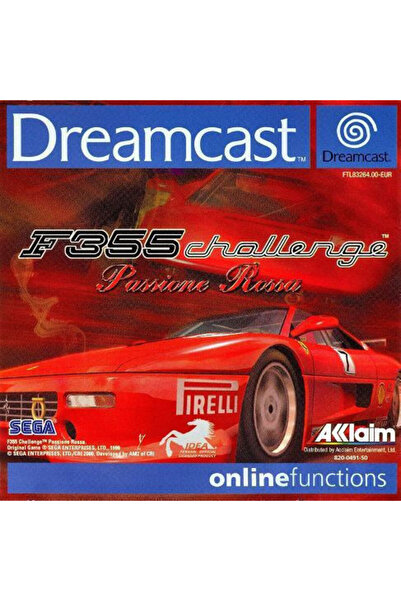 SEGA F355 Challenge Passione Rossa Dreamcast Παιχνίδι Dreamcast (Μεταχειρισμένο)
