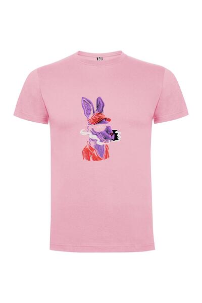 iLovePrints Glamorous Bunny Gangster Tshirt