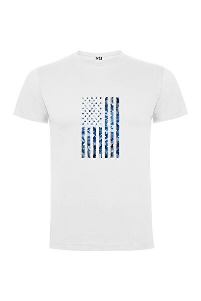 iLovePrints Camo Stars and Stripes Tshirt