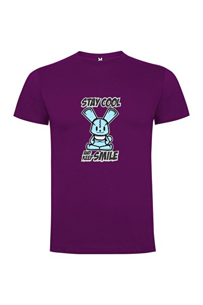 iLovePrints Cool Bunny Smirks Tshirt