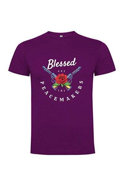 iLovePrints Peaceful Guns and Roses Tshirt