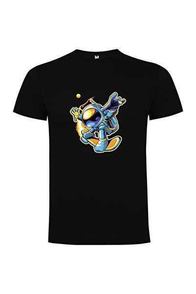 iLovePrints Space Skater Astronaut Tshirt