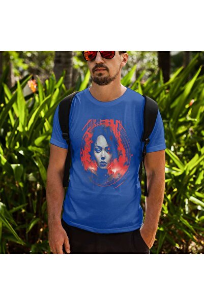 iLovePrints Abstract Portrait of a Woman Tshirt
