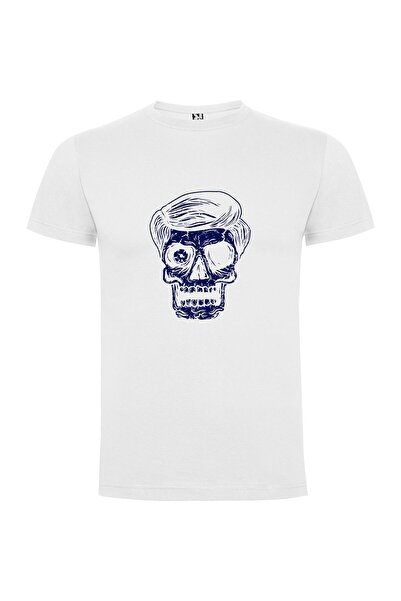iLovePrints Bearded Skull Rockstar Tshirt