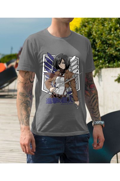 iLovePrints Attack on Titan Anime Character Tshirt