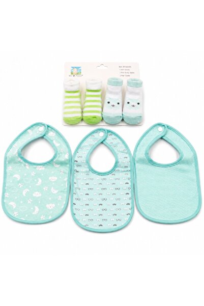Warehouse Baby Bibs Set with Drool Bibs with Cute Designs for Newborns 0-6 Mo...
