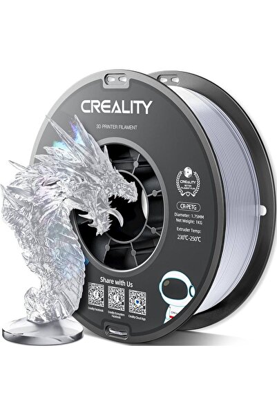 Creality PETG Filament 1.75mm Transparent