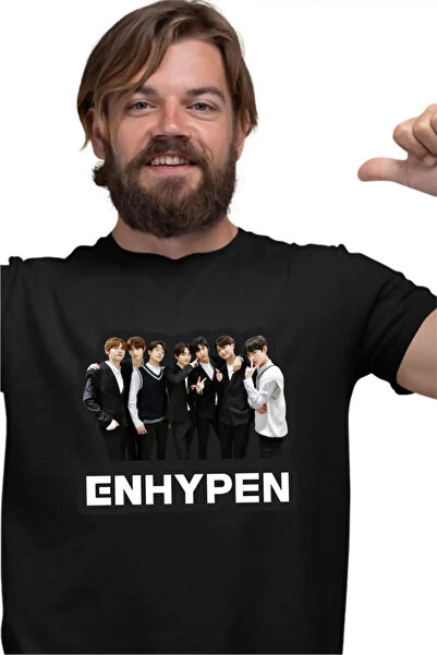 OEM Μπλουζάκι Enhypen All Gang K-pop Εμπορεύματα