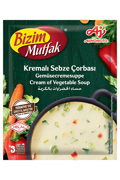 Bizim Mutfak Cream of Vegetable Soup 45g | Instant Creamy Vegetable Soup Mix ...