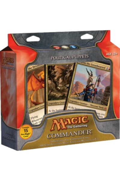 Magic The Gathering Magic: The Gathering Commander: Political Puppets Deck