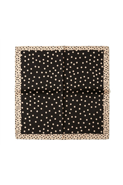 IŞIKTAŞ COLLECTİON Polka Dot Pattern Bandana Scarf 50*50