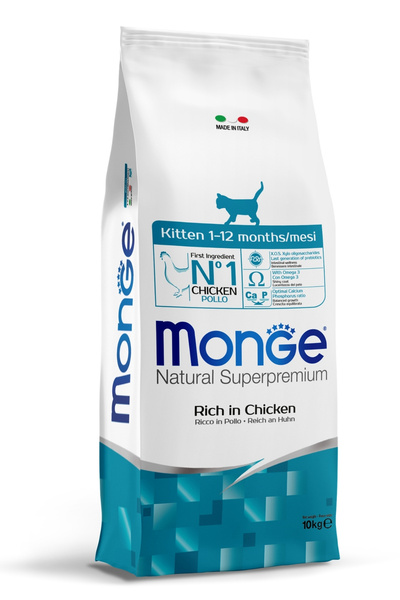 Monge Kitten Tavuklu Yavru Kedi Maması 10 Kg