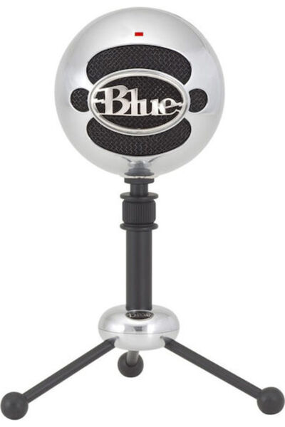 Other Μπλε Μικρόφωνα Snowball Πυκνωτικό Μικρόφωνο USB Επιτραπέζιο για Φωνητικ...