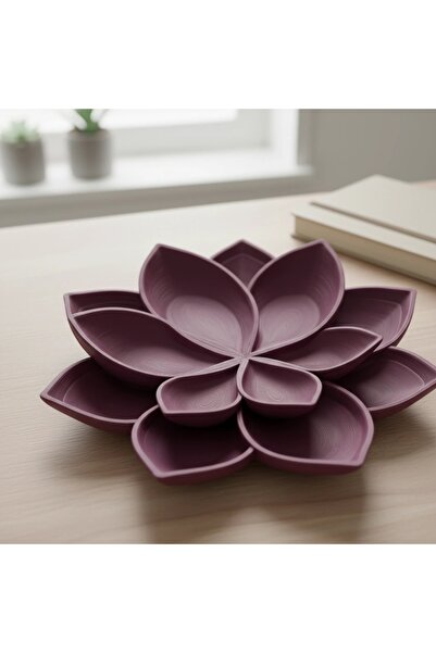 OEM Bol Decorativ Imprimat 3D în Formă de Floare, Organizator Obiecte Mici