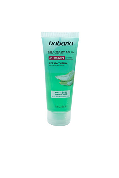 Babaria After Sun Gesichtsgel Mit Aloe Vera Und Hyaluronsäure, 75 ml