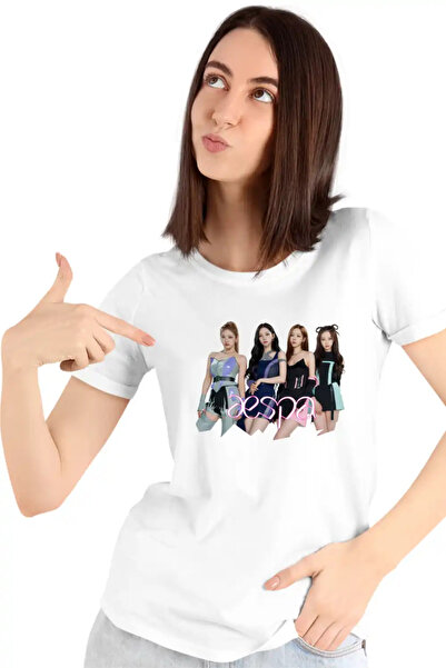 OEM Μπλουζάκι Aespa Πάρτι K-pop Εμπορεύματα