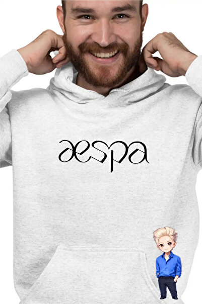 OEM Ανδρικό Φούτερ Aespa K-pop Εμπορεύματα