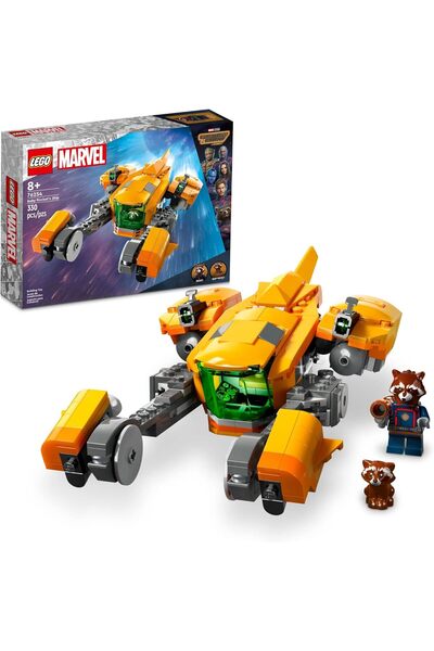 LEGO Marvel Baby Rocket’s Ship 76254 from Guardians of the Galaxy 3 with Rock...