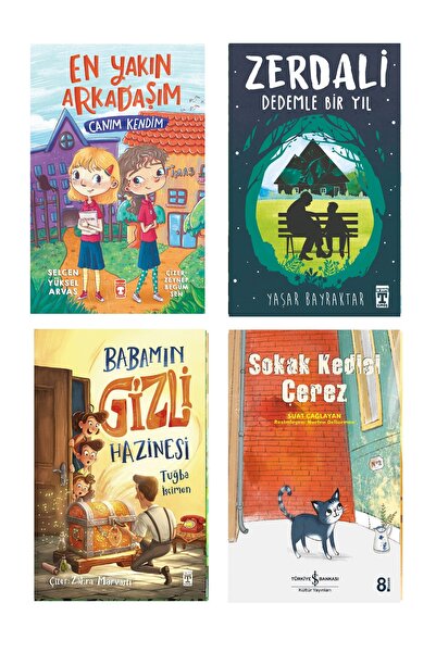 İlk Genç Timaş 4-5-6.Sınıf Okuma Seti Zerdali Dedemle Bir Yıl En Yakın Arkada...