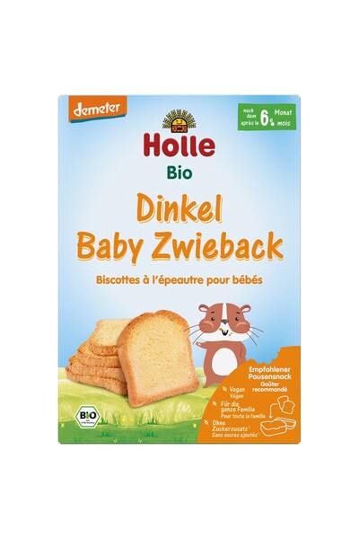 Holle Pesmeti din grau spelta pentru copii 6 luni,