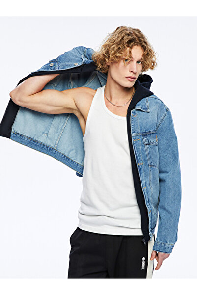 LC Waikiki I Standardkalıp Men's Jean Jacket from Freezen Store