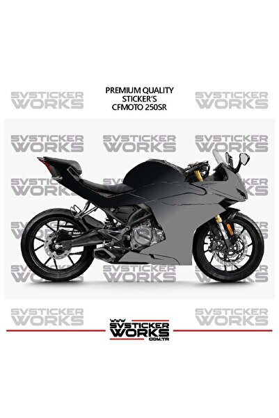 ARONA Cfmoto 250Sr Fairing Sticker Double Color Engine Fairing Model Ready Ki...