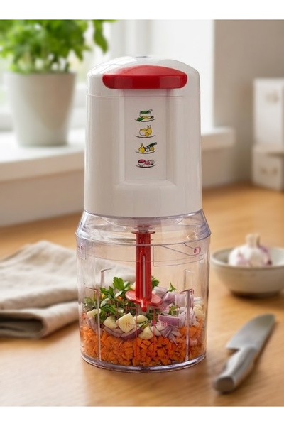 Cady One 400W 500ml Capacity Electric Food Chopper with Stainless Steel Sharp...