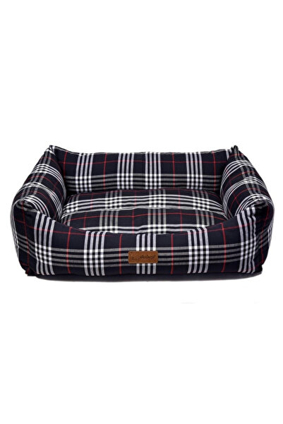 4Dog Deluxe Pat ortopedic pentru animale de companie M 62x44x22 cm Negru