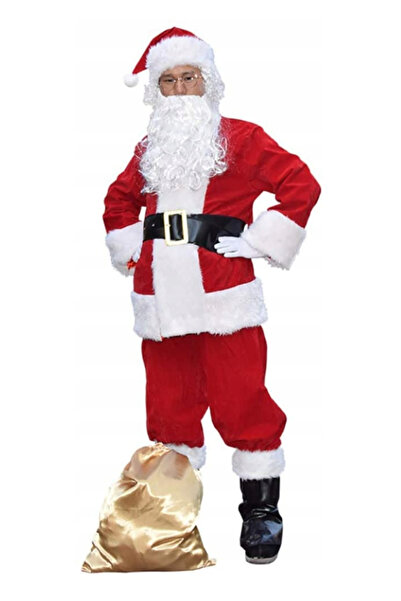 Korbi Costum De Mos Craciun, Korbi, Marimea L, 10 Elemente Sacou, Pantaloni, ...